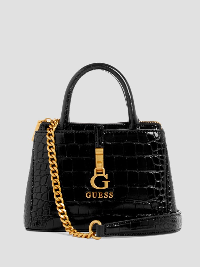 Guess G James Mini Satchel - Black