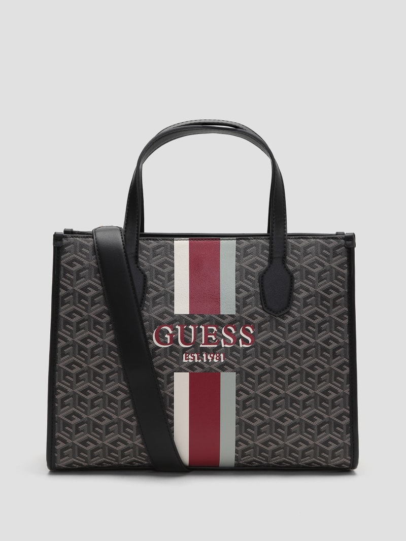 Guess Silvana G Cube Tote - Chief Green