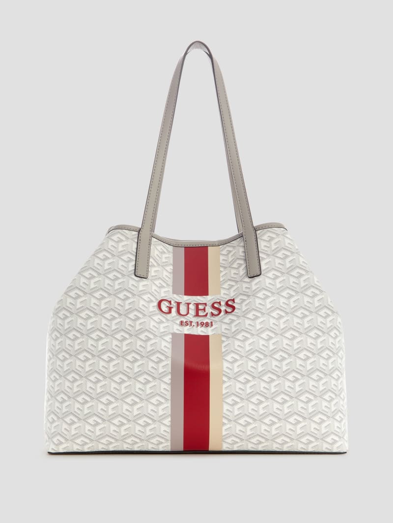 Guess Vikky Large Tote - Steel