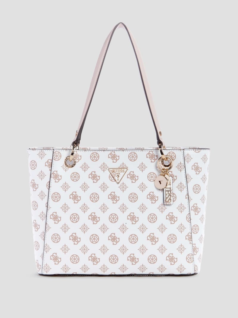 Guess Noelle Peony Logo Small Noel Tote - Willow
