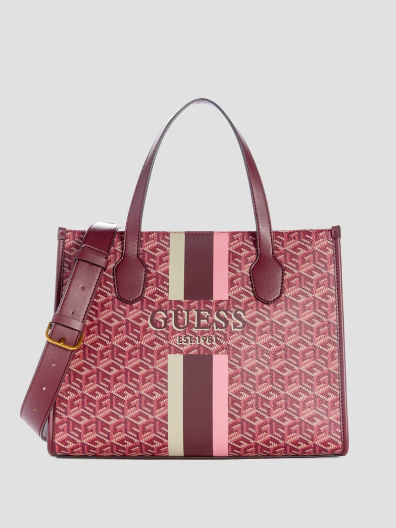 Guess Silvana G Cube Tote - Montego Wash