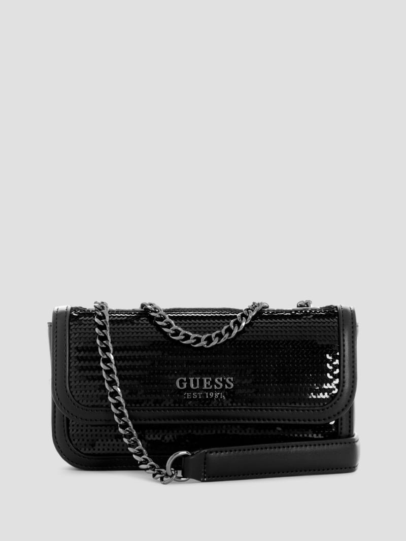 Guess Kaska Mini Crossbody - Black