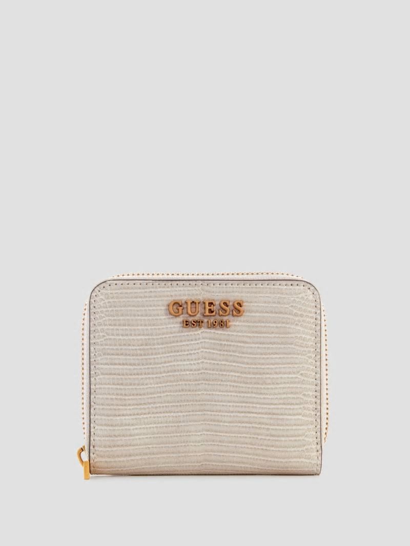 Guess Ginevra Small Zip-Around Wallet - Taupe