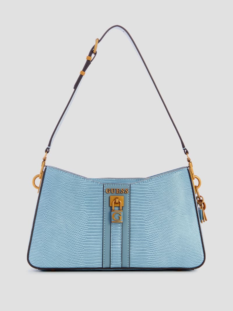 Guess Ginevra Elite Shoulder Bag - Light Denim