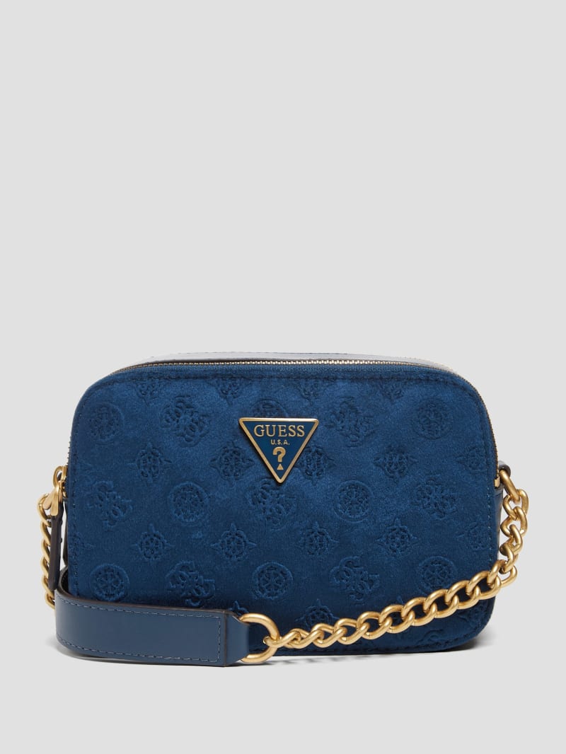 Guess Ales Camera Bag - Navy Blue