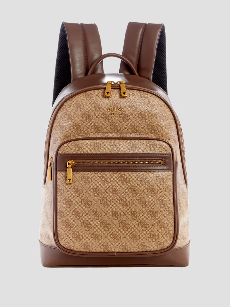 Guess Keith Logo Backpack - Latte