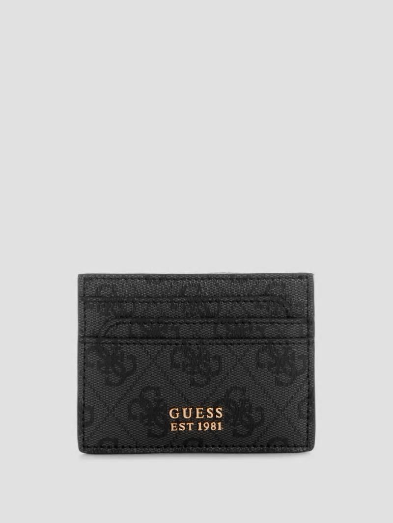 Guess Laurel Quattro G Card Holder - Cloud Wash