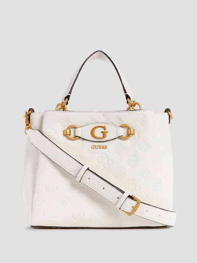 Guess Izzy Girlfriend Mini Satchel - Steel Guess Izzy Girlfriend Mini Satchel - Steel