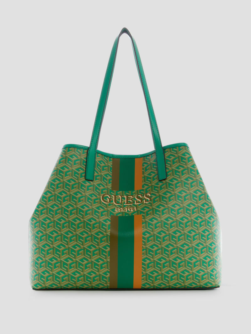 Guess Vikky Large Tote - Forest Logo