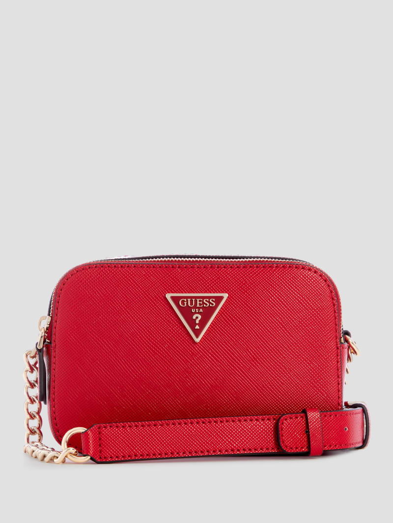 Guess Noelle Camera Crossbody - Red