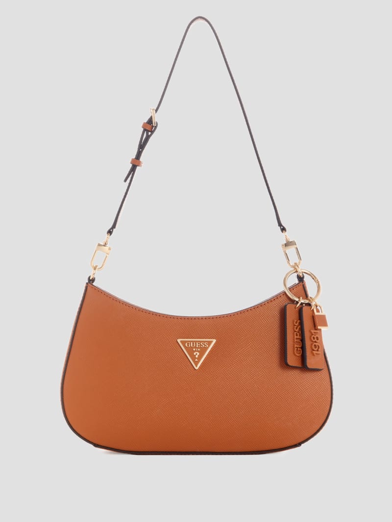 Guess Noelle Shoulder Bag - Light Cognac