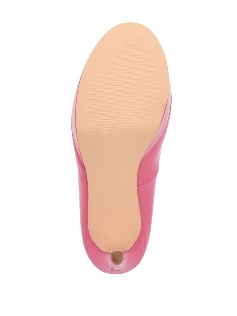 Guess Cacei Peep-Toe Stiletto Heels - Medium Pink