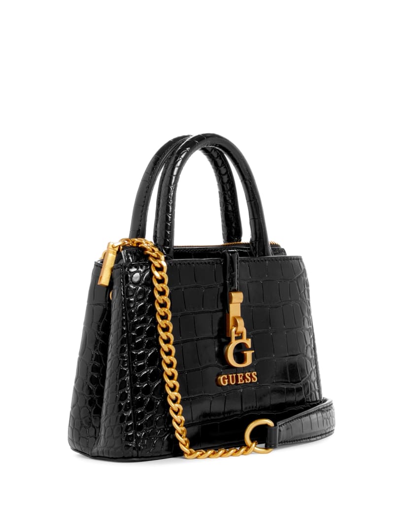 Guess G James Mini Satchel - Black