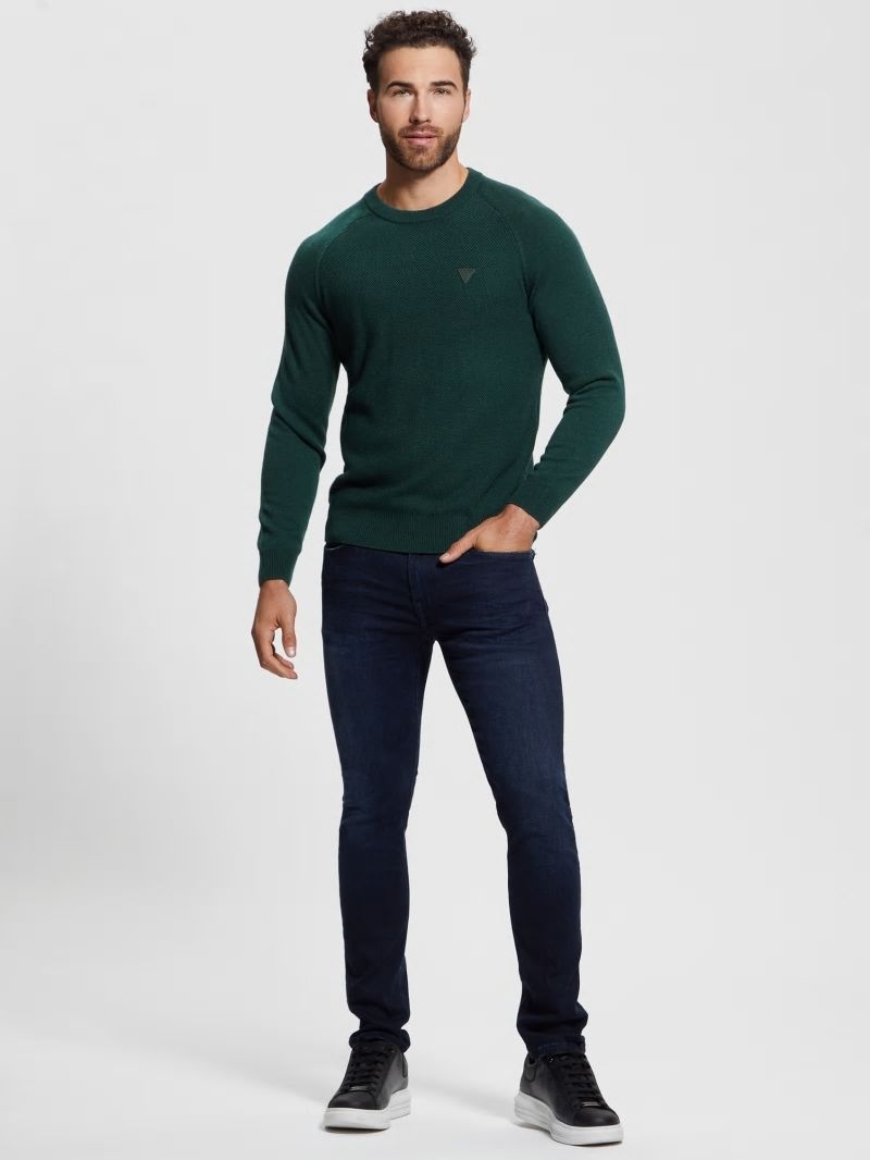 Guess Eco Alec Wool-Blend Sweater - Alpine Grove