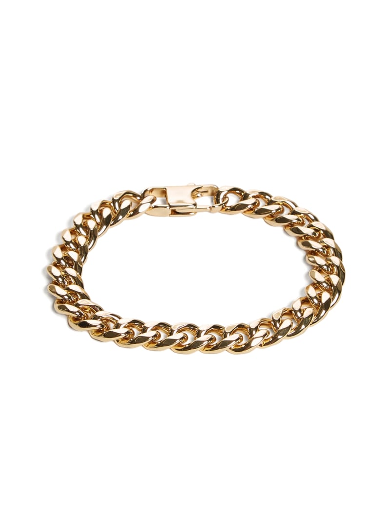 Guess Chunky Link Stainless Steel Bracelet - Gold