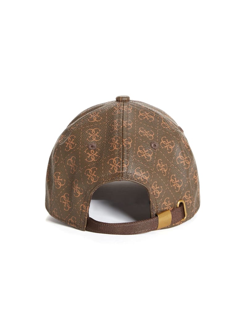 Guess Vezzola Baseball Hat - Brown/Mustard