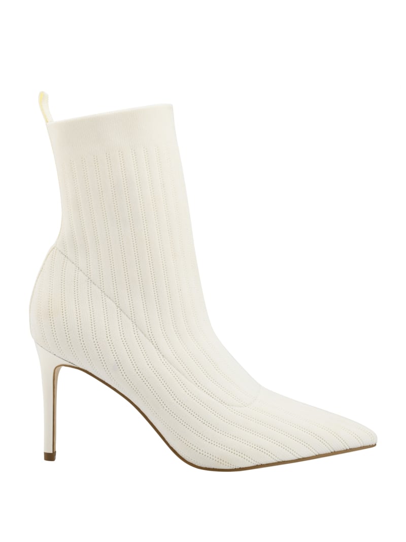 Guess Dallyna Knit Sock Bootie - Ivory 150