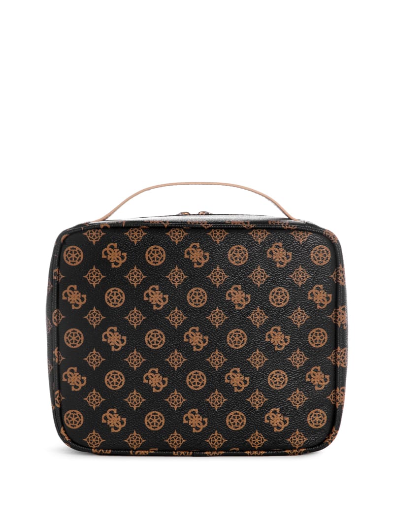 Guess Wilder Peony Cosmetic Case - Brown