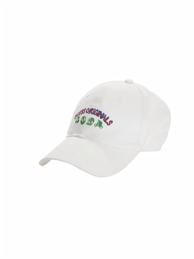 Guess GUESS Originals Eco Earth Hat - Off White