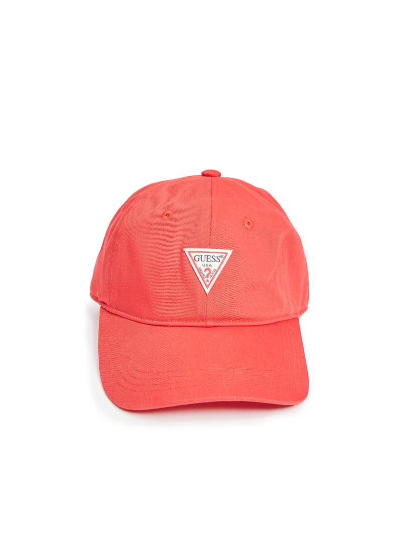 Guess Logo Baseball Hat - Red