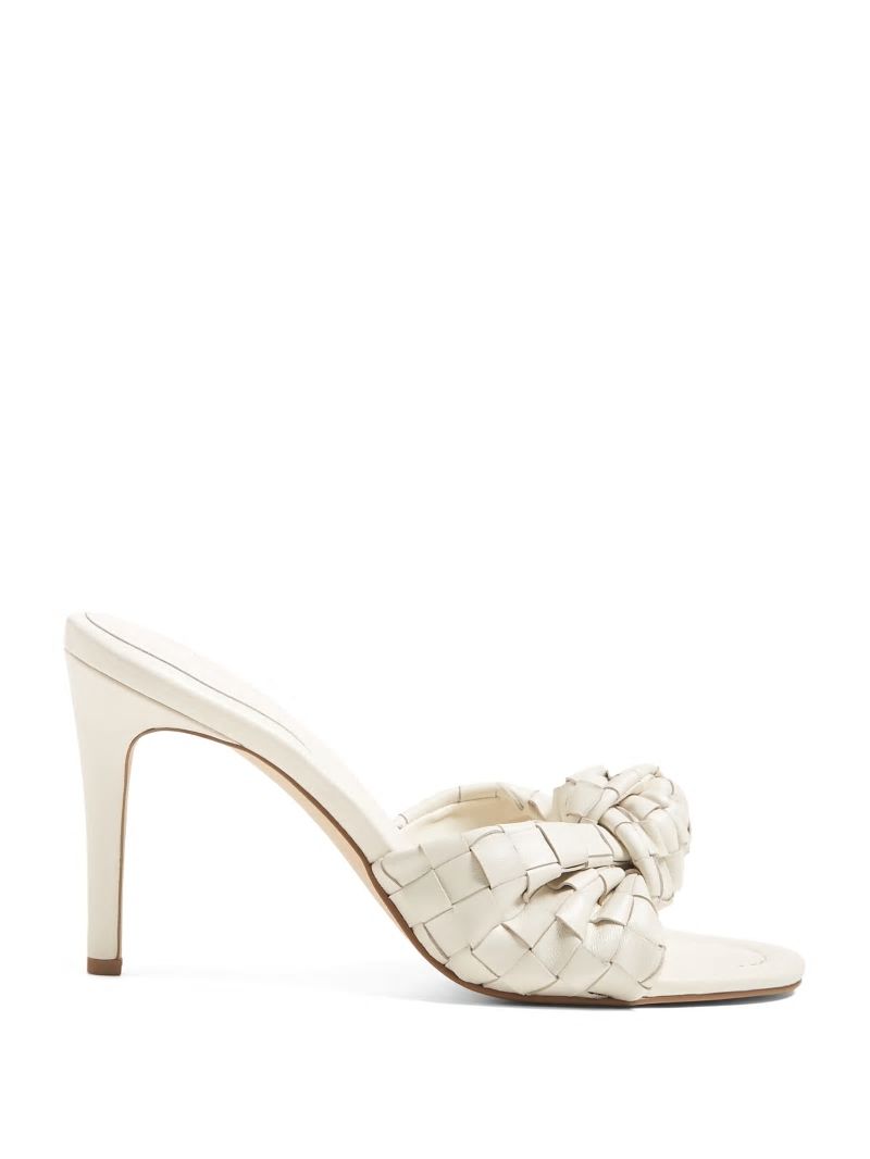 Guess Janna Woven Mule - Ivory