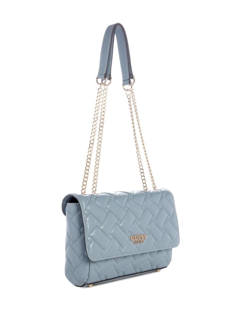 Guess Alanna Convertible Crossbody - Light Denim