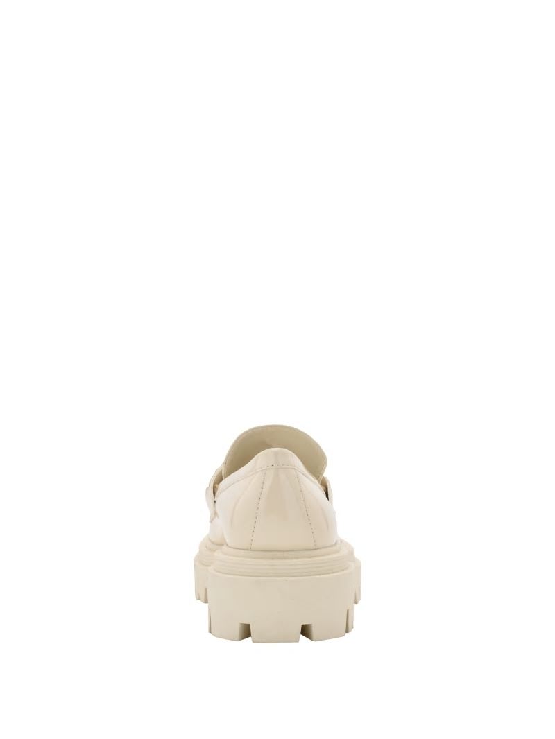 Guess Keates Lug-Sole Loafers - Ivory 150