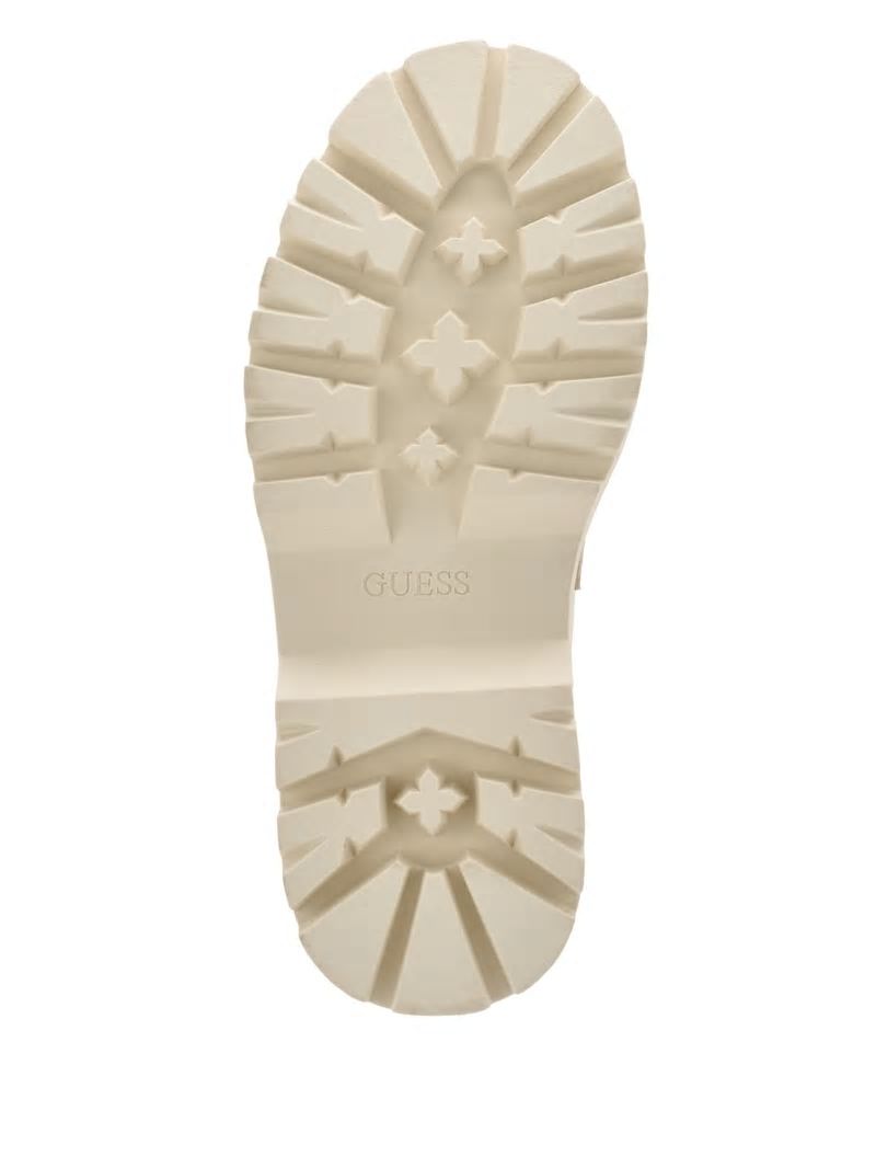 Guess Keates Lug-Sole Loafers - Ivory 150