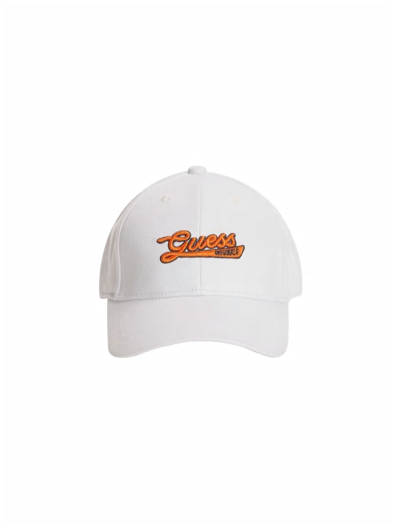 Guess GUESS Originals Dad Hat - Pure White