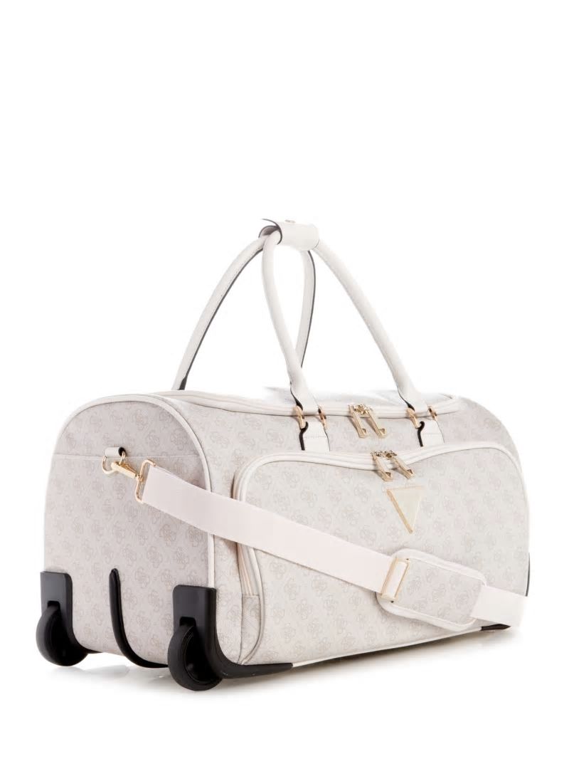 Guess Jesco Wheeled Duffel Bag - Dove