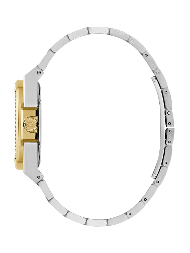 Guess Gc Gold and Silver-Tone Analog Watch - Gold