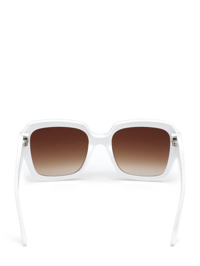 Guess Addison Butterfly Sunglasses - White