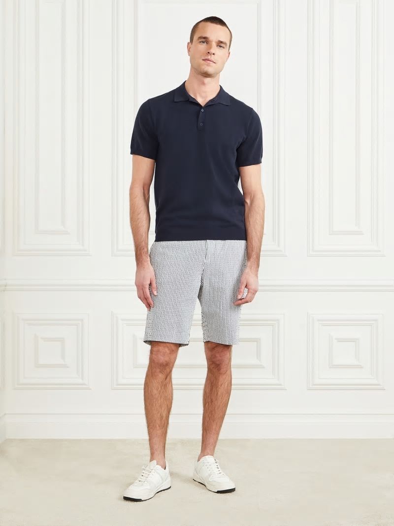 Guess Formal Performance Polo - Bleu éLéGant