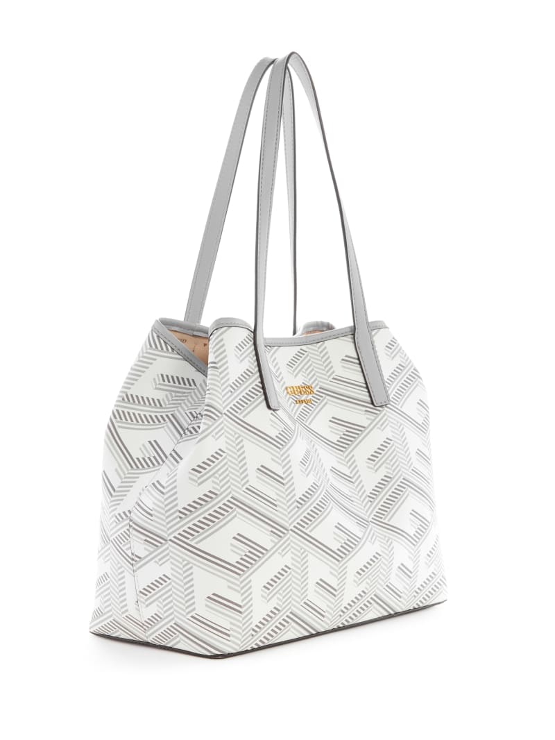 Guess Vikky G Cube Tote - Steel