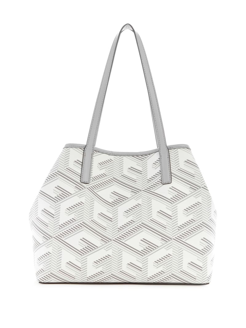 Guess Vikky G Cube Tote - Steel