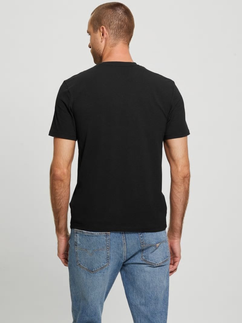 Guess Eco Hedley Tee - Black