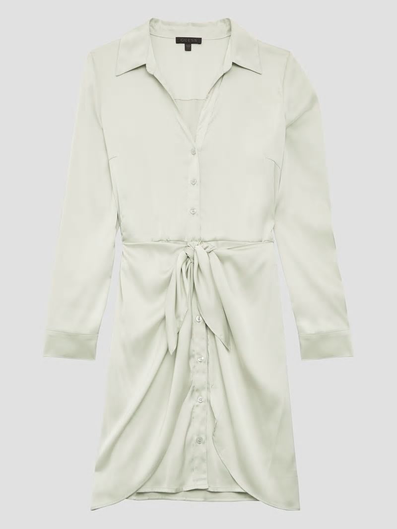 Guess Eco Alya Dress - Tweener Green