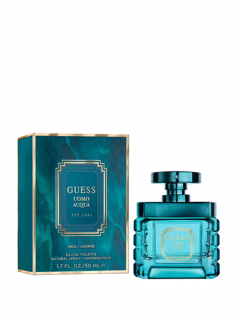 Guess GUESS Uomo Acqua Eau de Toilette, 1.7 oz - Silver/Navy