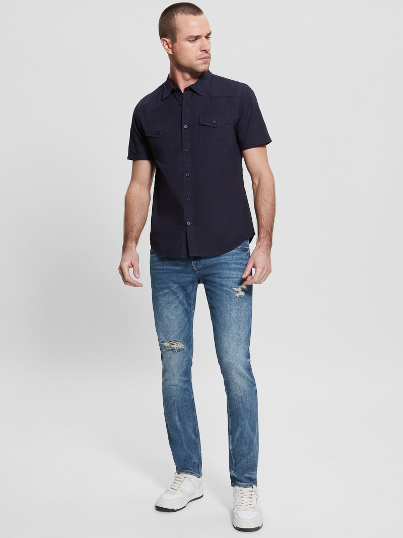 Guess Nottingham Shirt - Bleu éLéGant