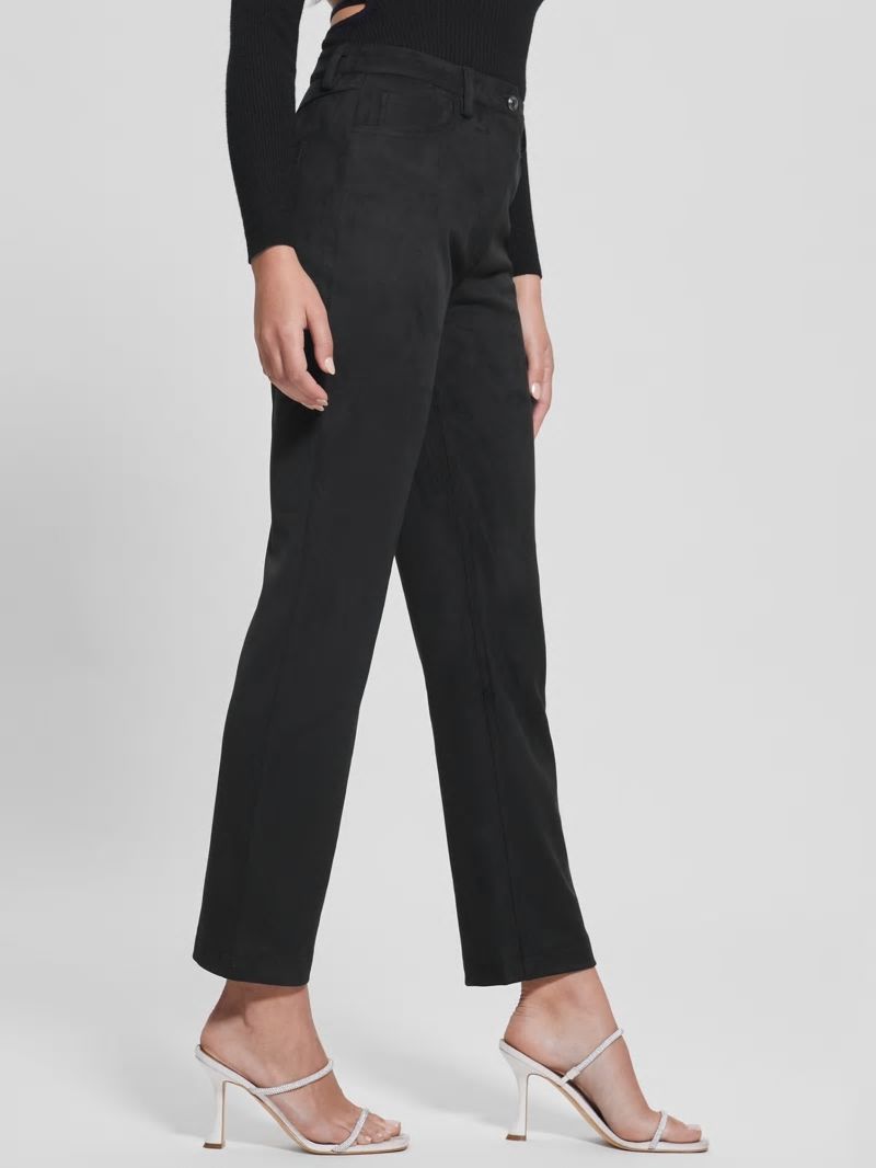 Guess Kelly Straight Pants - Black