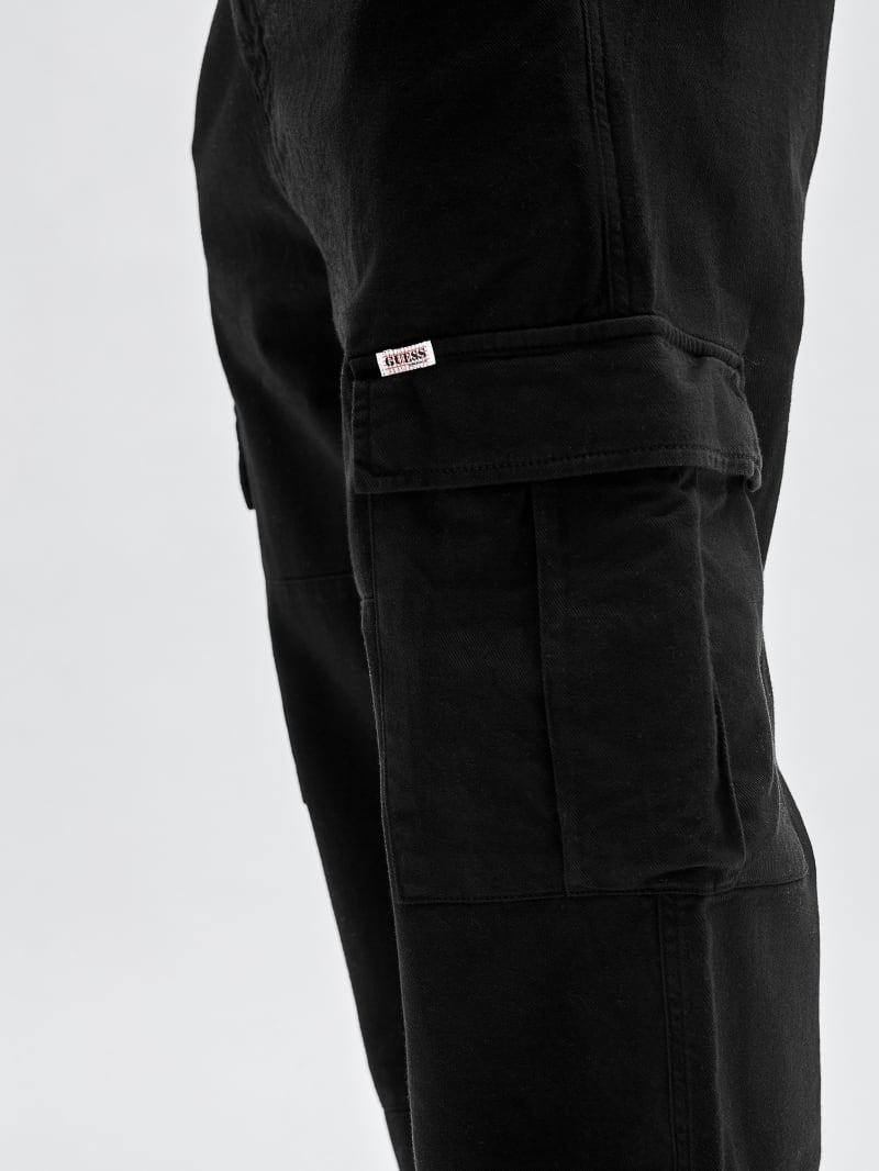 Guess GUESS Originals Cargo Pants - Black