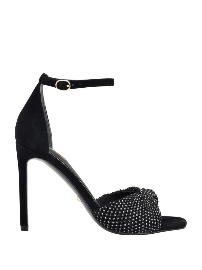 Guess Balie Rhinestone Sandal - Black1