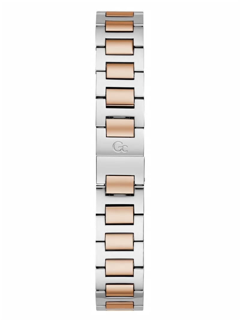 Guess Gc Mini Mother-of-Pearl Analog Watch - Rose Gold