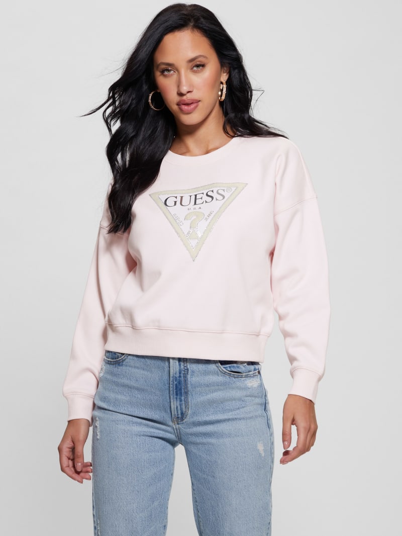 Guess Eco Relaxed Sweatshirt - Low Key Pink