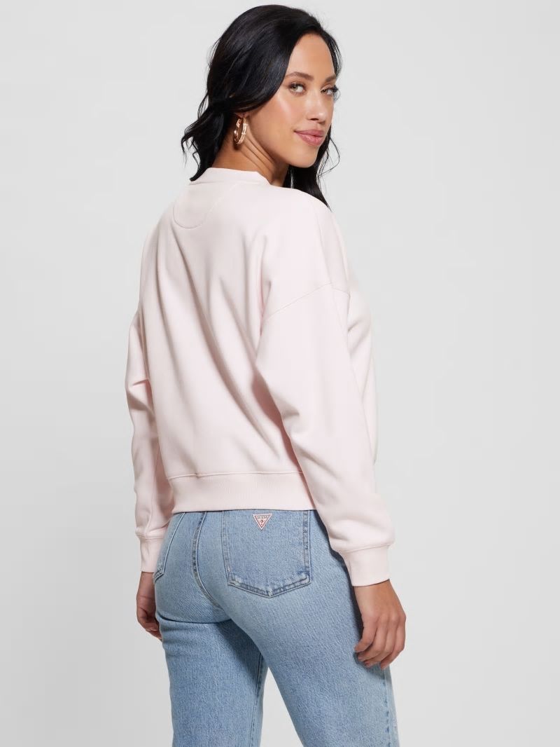 Guess Eco Relaxed Sweatshirt - Low Key Pink