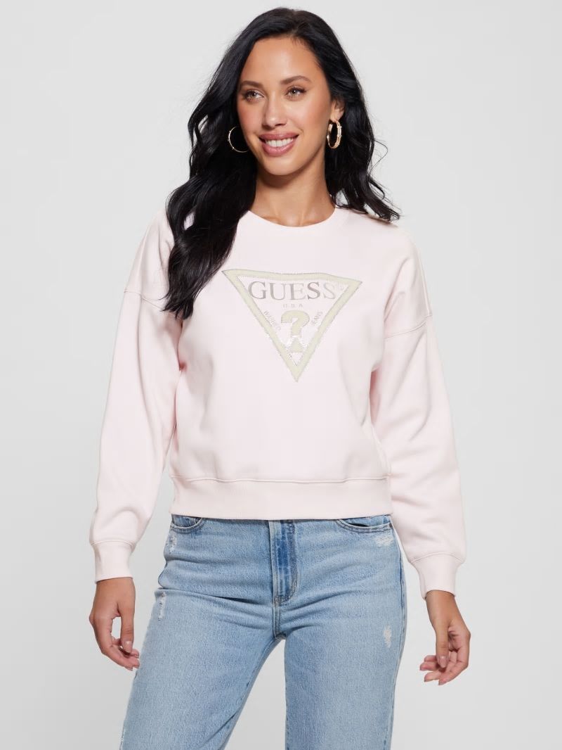 Guess Eco Relaxed Sweatshirt - Low Key Pink