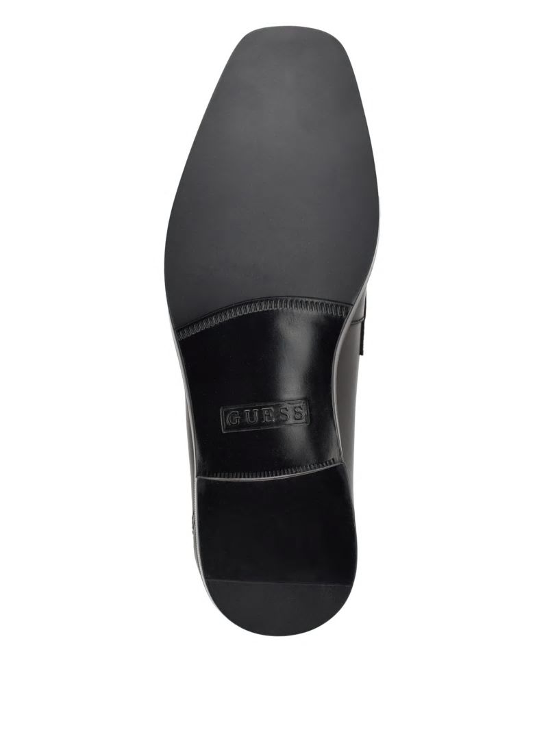 Guess Hemmer Triangle Logo Loafers - Black 001
