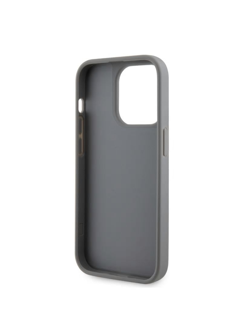 Guess Rhinestone iPhone 15 Pro Case - Silver