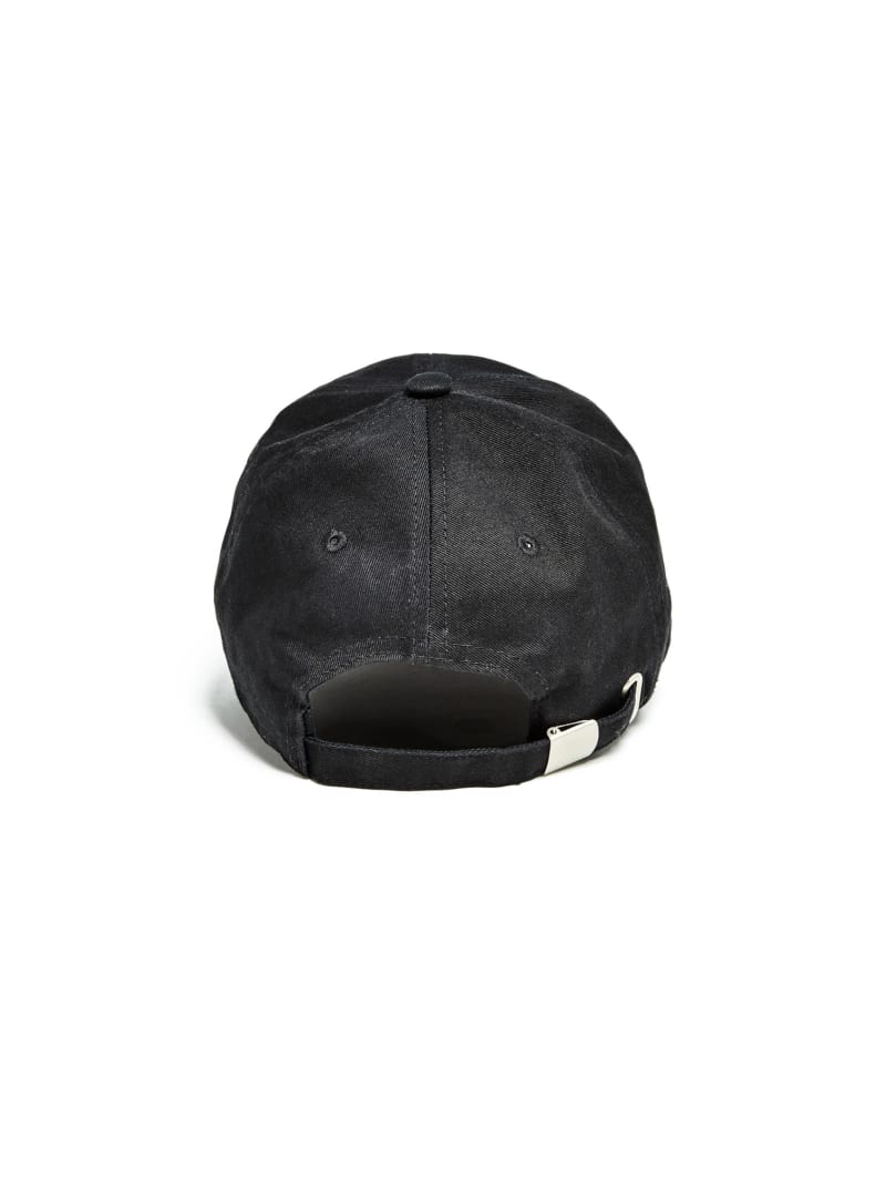 Guess Logo Baseball Hat - Black