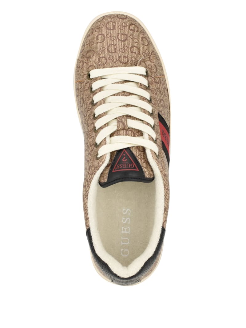 Guess Lomynz Logo Sneakers - Light Brown